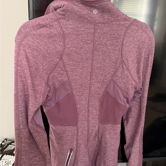 lululemon athletica Heathered Purple Long Sleeve Top - Picture 4 of 4